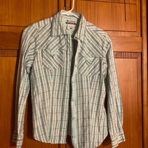 Columbia Women’s Button Down Shirt 100% Cotton Size S